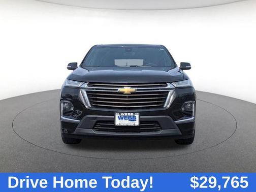 Black Metallic 2022 Chevrolet Traverse High Country
