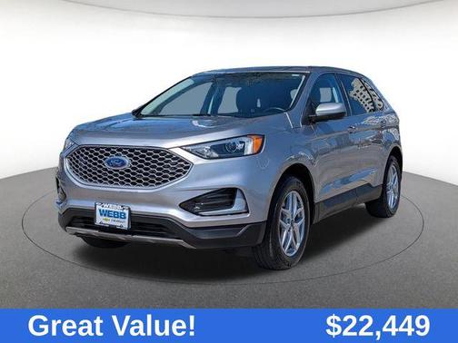 Silver Metallic 2024 Ford Edge SEL