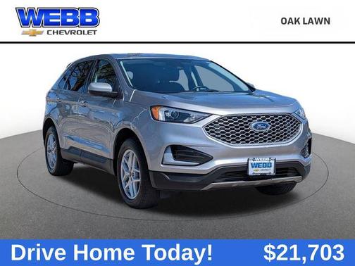 Silver Metallic 2024 Ford Edge SEL