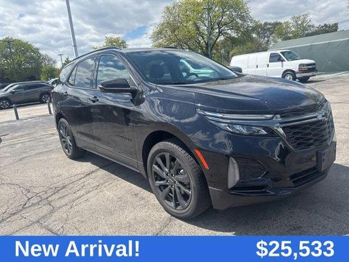 Mosaic Black Metallic 2023 Chevrolet Equinox AWD RS