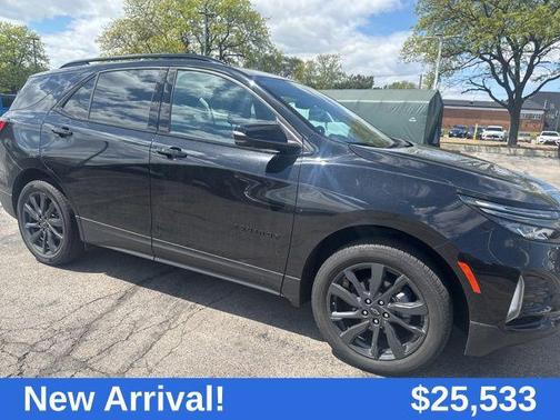 Mosaic Black Metallic 2023 Chevrolet Equinox AWD RS