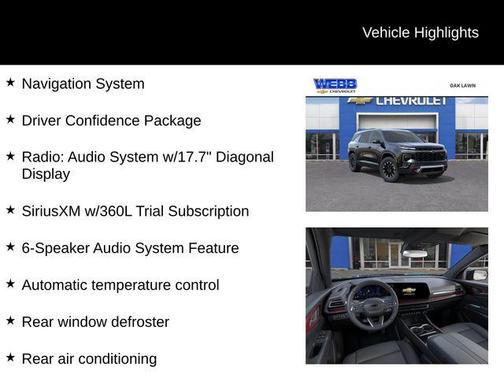 2025 Chevrolet Traverse AWD Z71