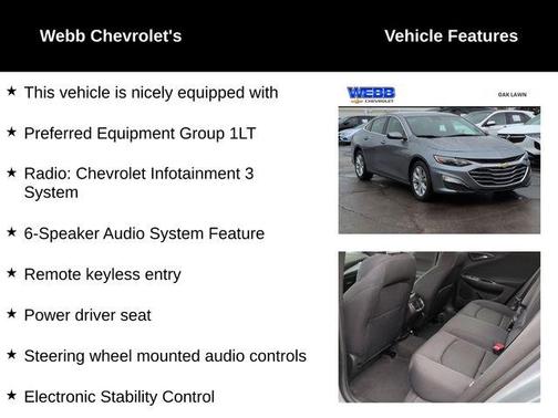 2025 Chevrolet Malibu FWD 1LT