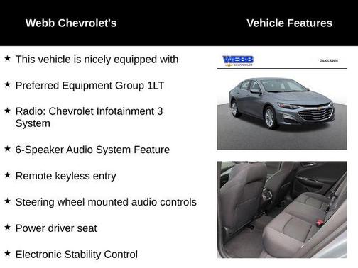 2025 Chevrolet Malibu FWD 1LT