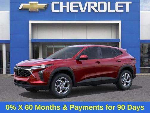 Apex Red 2026 Chevrolet Trax LS