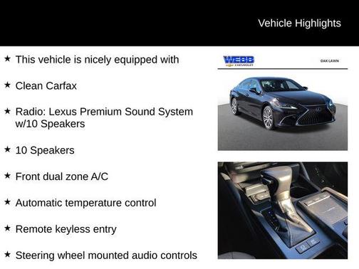 2020 Lexus ES 300h Base