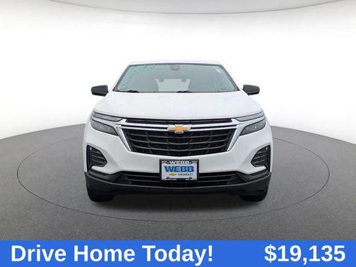 Summit White 2023 Chevrolet Equinox LS