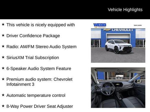 Summit White 2026 Chevrolet Trax FWD ACTIV