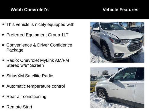 2018 Chevrolet Traverse LT Cloth