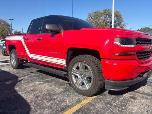 Red Hot 2018 Chevrolet Silverado 1500 Custom