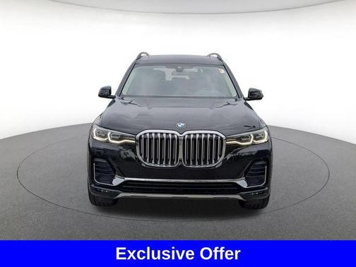 Black Sapphire Metallic 2021 BMW X7 xDrive40i