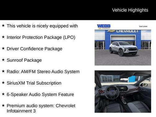 2026 Chevrolet Trax FWD 2RS