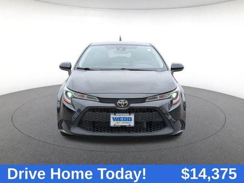 Black Sand Pearl 2020 Toyota Corolla LE