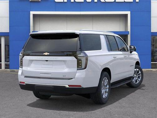Summit White 2026 Chevrolet Suburban LT