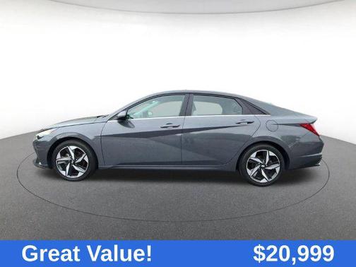 Ecotronic Gray 2023 Hyundai ELANTRA HEV Limited