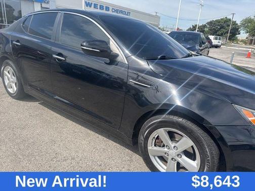 Ebony Black 2015 Kia Optima LX