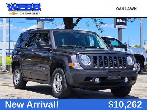 Granite Crystal Metallic Clearcoat 2017 Jeep Patriot Sport