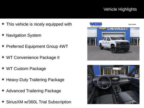 2026 Chevrolet Colorado WT