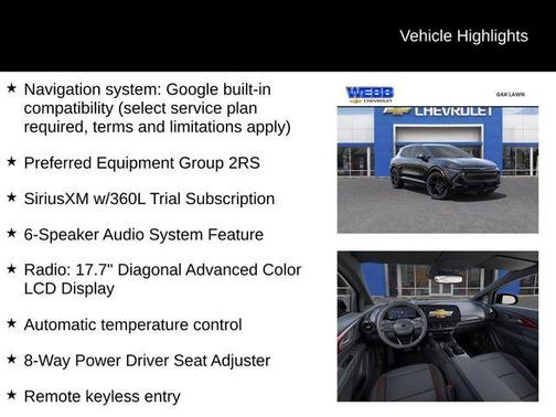 2025 Chevrolet Equinox EV RS