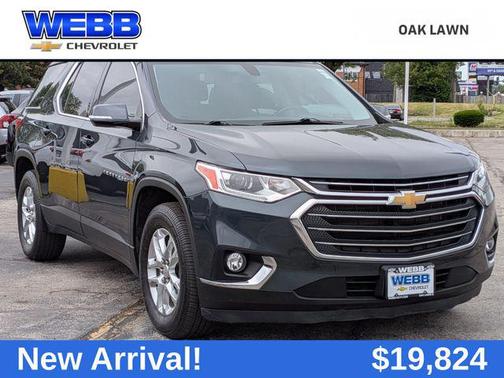 Graphite Metallic 2019 Chevrolet Traverse LT Leather SUV