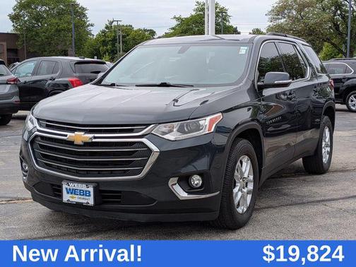 Graphite Metallic 2019 Chevrolet Traverse LT Leather