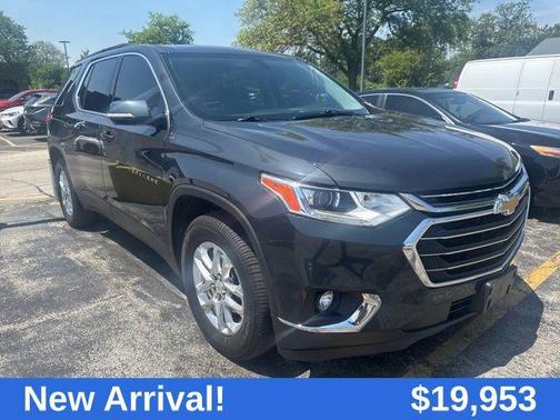 Graphite Metallic 2019 Chevrolet Traverse LT Leather