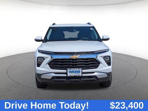 Summit White 2025 Chevrolet Trailblazer LT