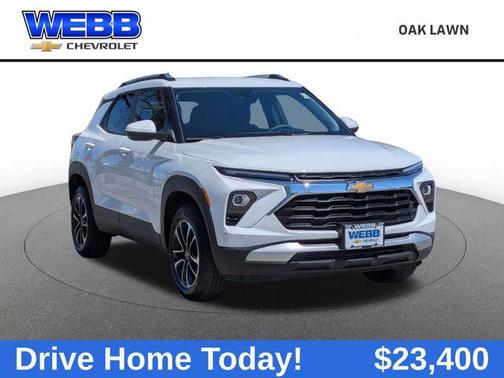 Summit White 2025 Chevrolet Trailblazer LT
