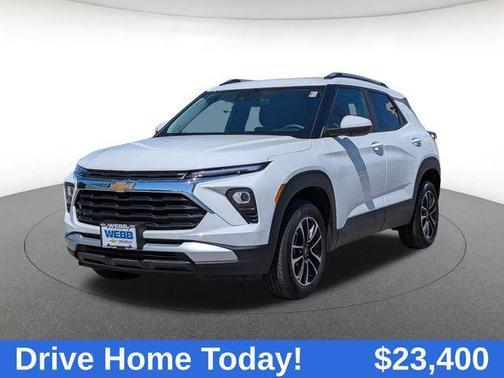 Summit White 2025 Chevrolet Trailblazer LT