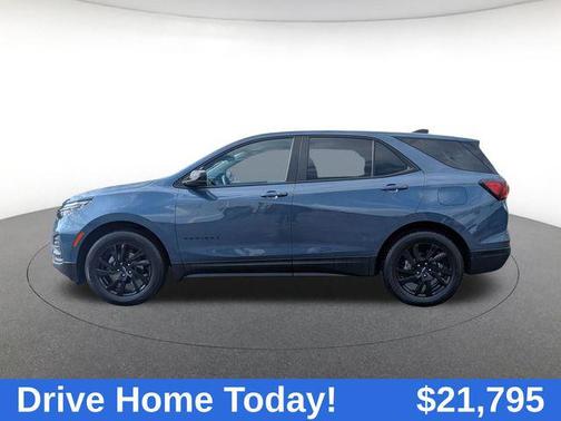 Lakeshore Blue Metallic 2024 Chevrolet Equinox LS