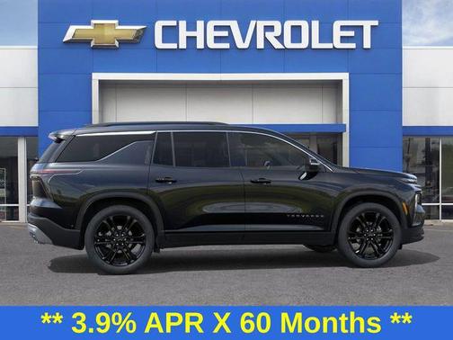 Mosaic Black Metallic 2026 Chevrolet Traverse LT