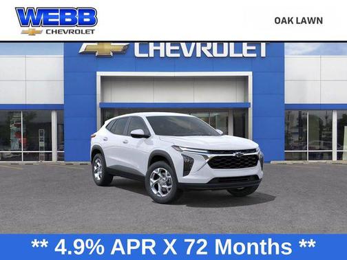 Summit White 2026 Chevrolet Trax LS SUV