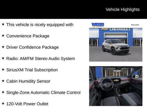 2026 Chevrolet Trailblazer RS