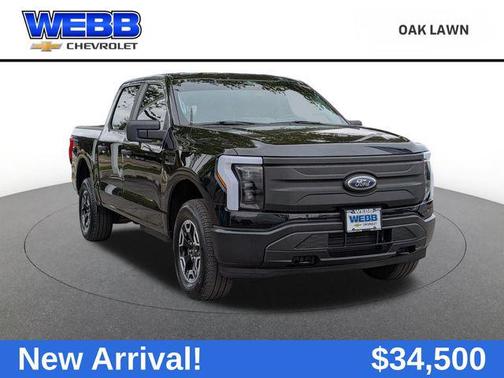 Agate Black Metallic 2023 Ford F-150 Lightning Pro