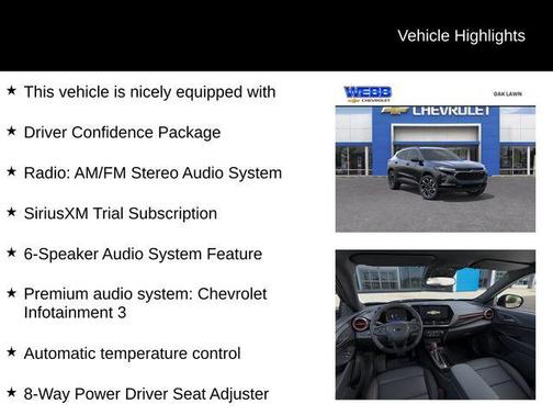 2026 Chevrolet Trax FWD 2RS