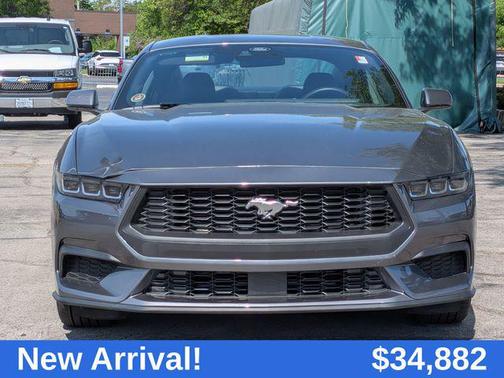 Gray Metallic 2025 Ford Mustang EcoBoost Premium
