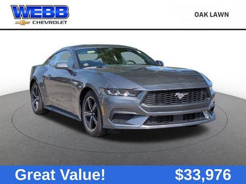Gray Metallic 2025 Ford Mustang EcoBoost Premium