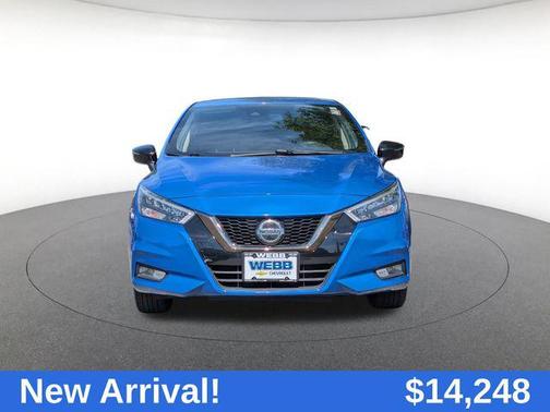 Electric Blue Metallic 2020 Nissan Versa 1.6 S