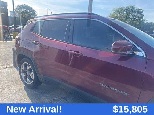 Velvet Red Pearlcoat 2021 Jeep Compass Limited