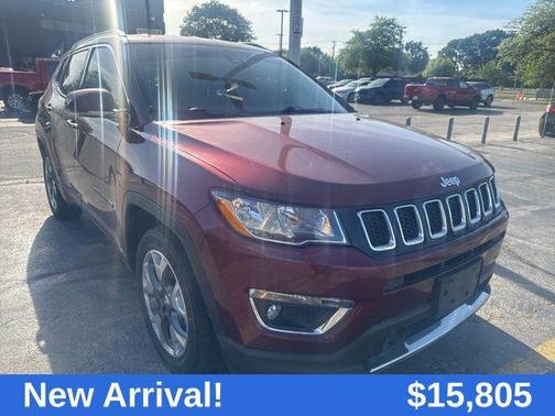 Velvet Red Pearlcoat 2021 Jeep Compass Limited