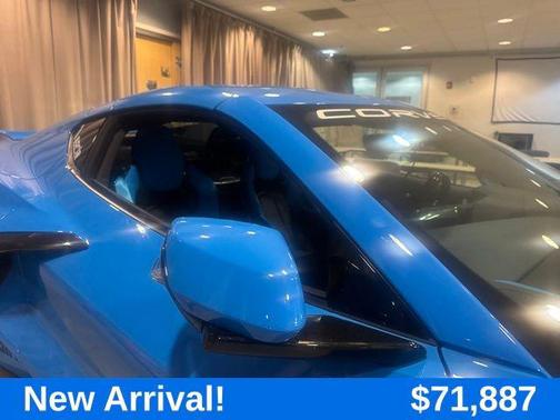 Rapid Blue 2024 Chevrolet Corvette Stingray w/3LT