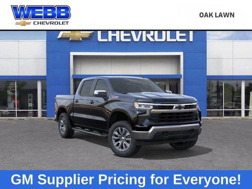 Black 2026 Chevrolet Silverado 1500 LT Truck