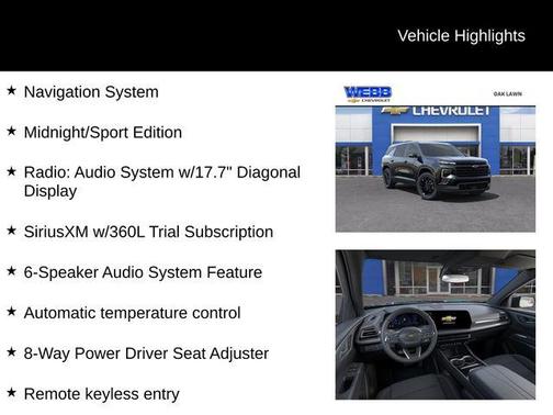 2025 Chevrolet Traverse LT