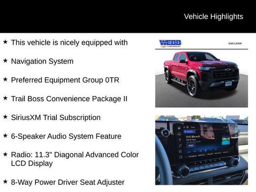 2025 Chevrolet Colorado Trail Boss