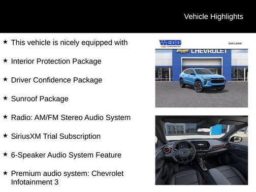 2026 Chevrolet Trax FWD 2RS