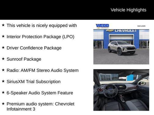 2026 Chevrolet Trax FWD 2RS