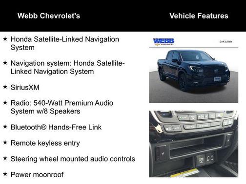 2023 Honda Ridgeline Black