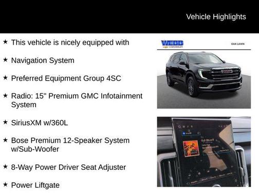 2025 GMC Acadia FWD Elevation