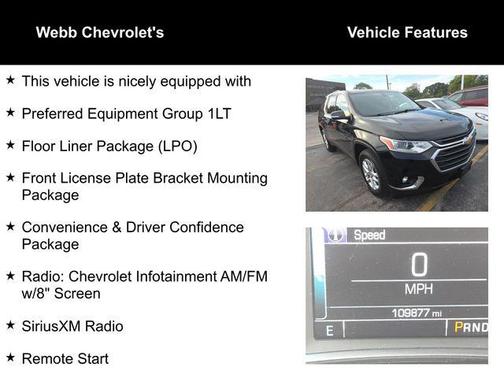 2019 Chevrolet Traverse LT Cloth