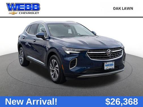 Sapphire Metallic 2023 Buick Envision Essence FWD